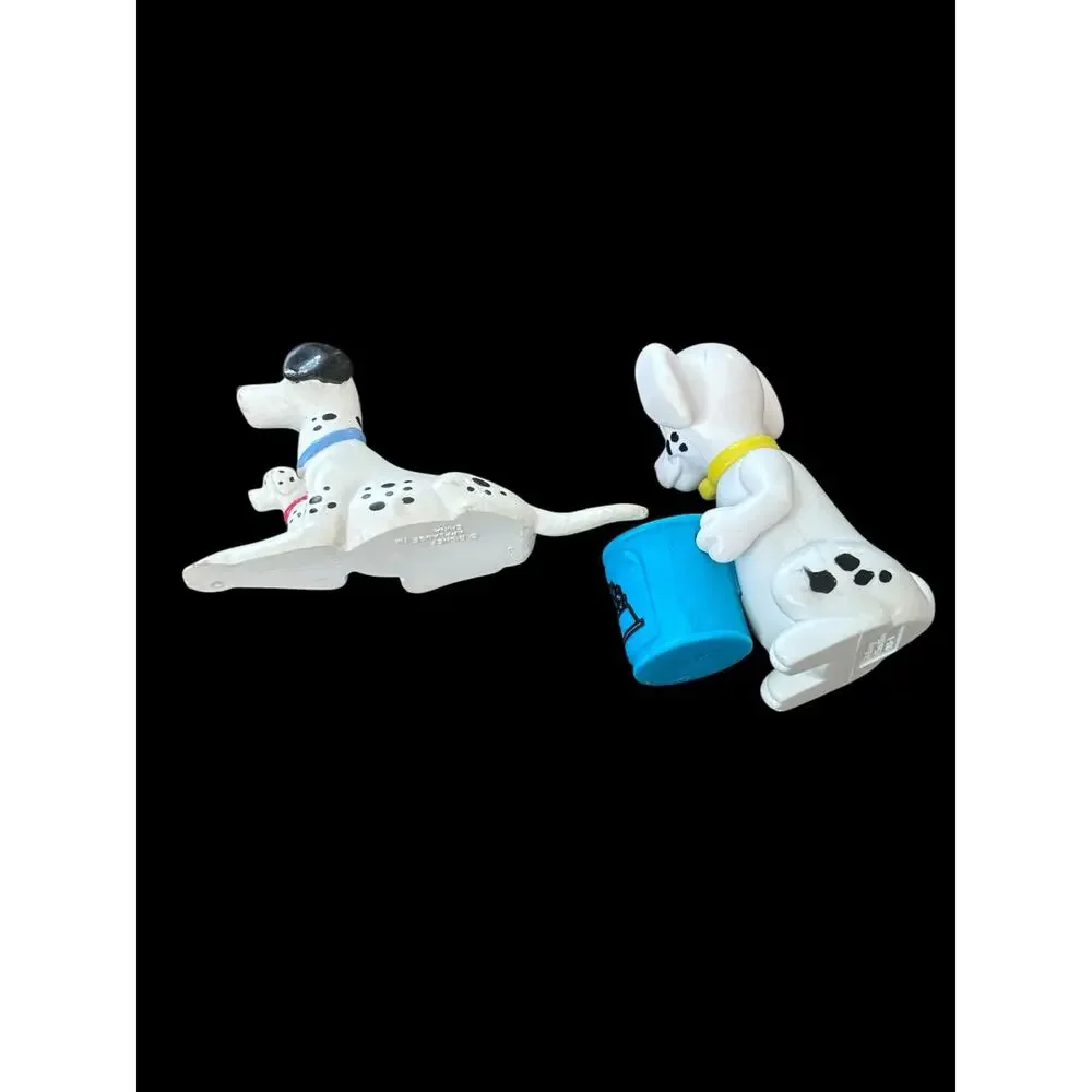 Disney 100 Dalmations Collectible Figurines Vintage 90’s Set of 2